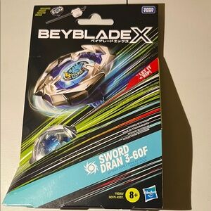 Hasbro Beyblade X 🔵 Sword Dran 3-60F (Attack Type) – Blue